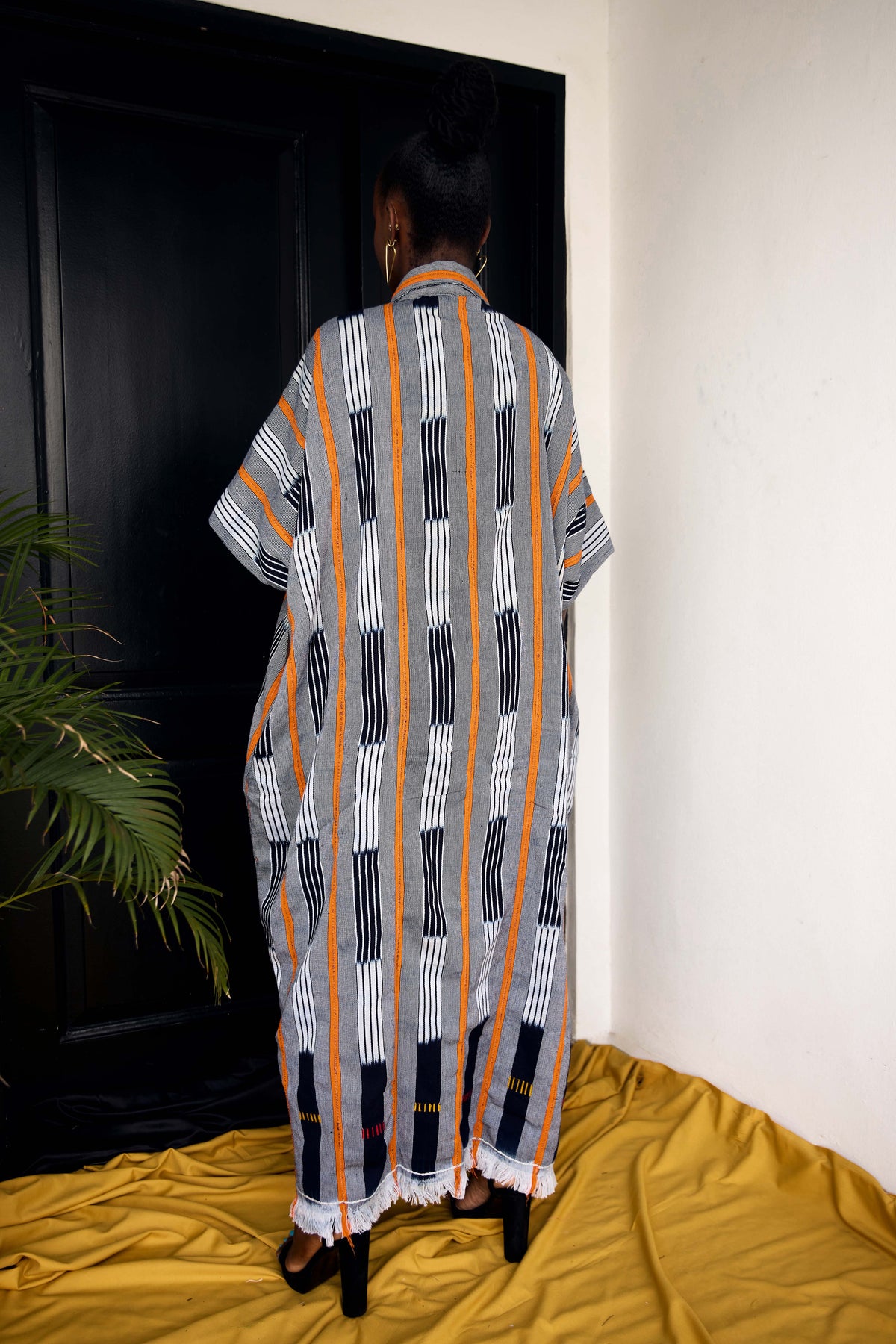 Nyè Awo Baule Shirt Dress - Long