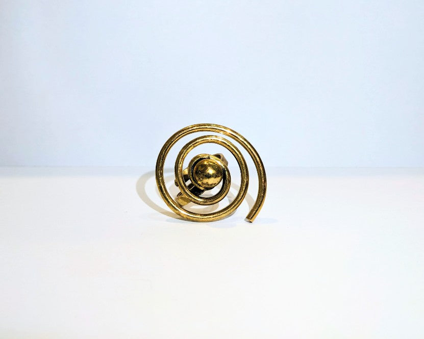 Brass Ring (Spiral) - 014