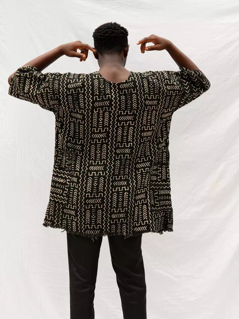 Serenity Bogolan Cloak (Pre - Order)#african_fabric_ghana#