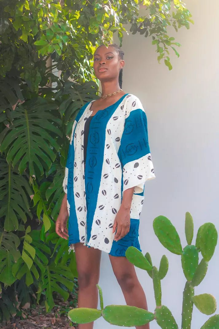 Shiyen Bogolan Cloak (Pre - Order)#african_fabric_ghana#