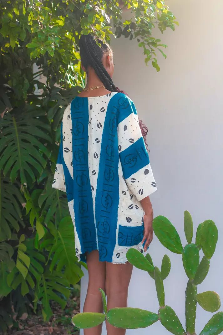 Shiyen Bogolan Cloak (Pre - Order)#african_fabric_ghana#