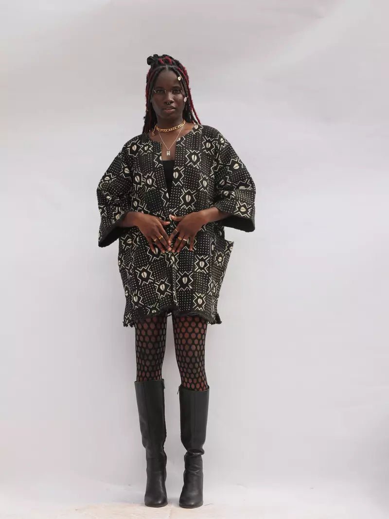 Sidiɛ Bogolan Cloak (Pre - Order)#african_fabric_ghana#