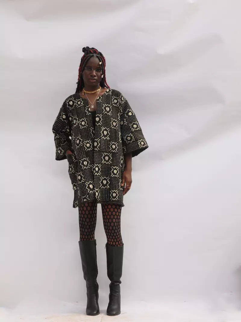 Sidiɛ Bogolan Cloak (Pre - Order)#african_fabric_ghana#