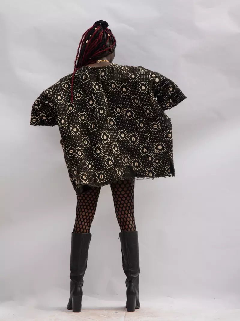 Sidiɛ Bogolan Cloak (Pre - Order)#african_fabric_ghana#