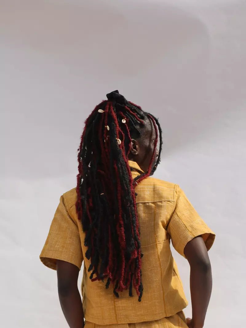 Sika Fugu Set#african_fabric_ghana#