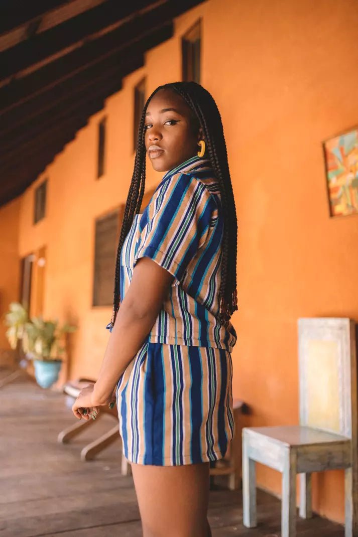 Sky Daddy Fugu Set#african_fabric_ghana#