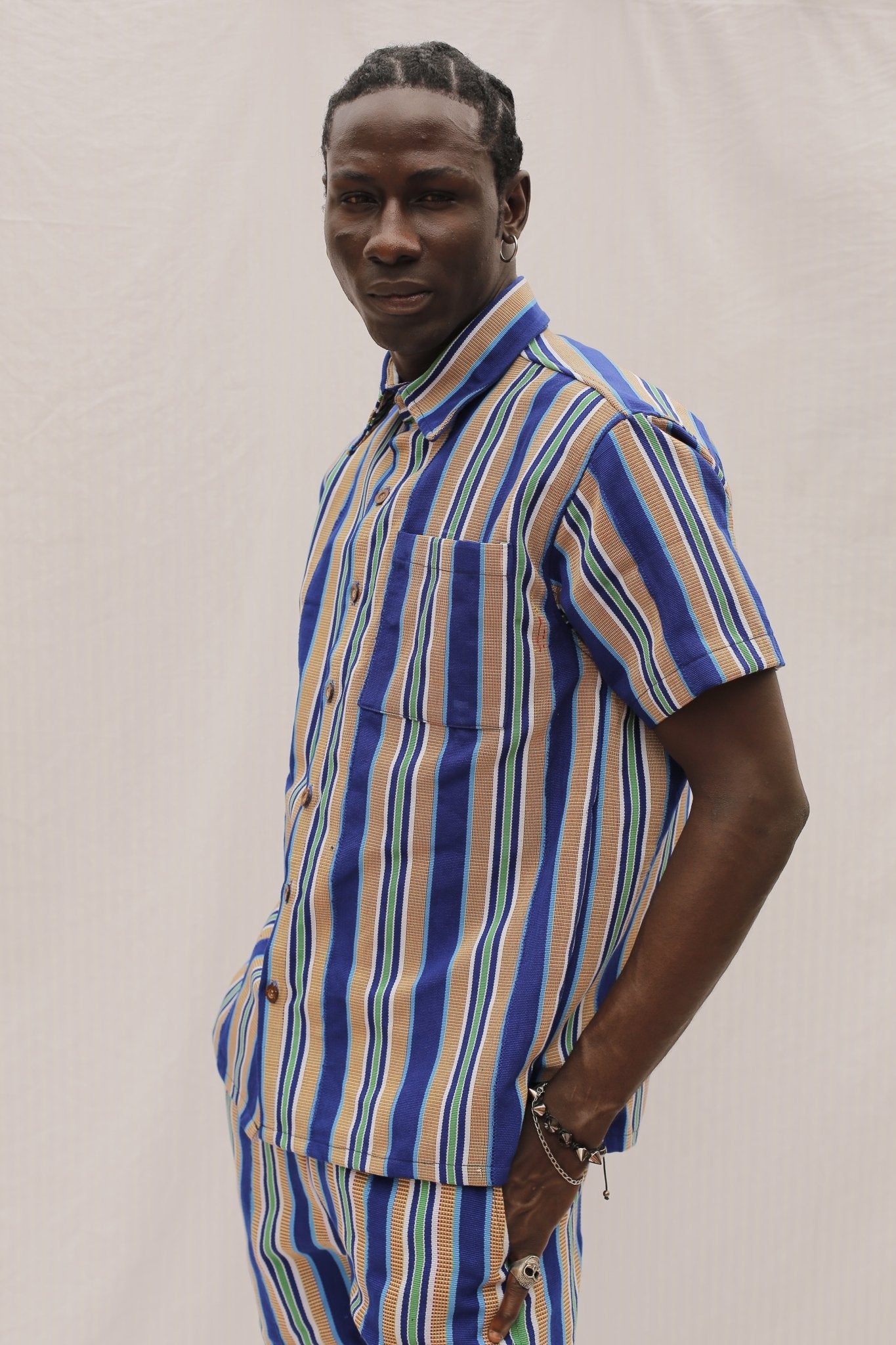 Sky Daddy Men's Shorts#african_fabric_ghana#