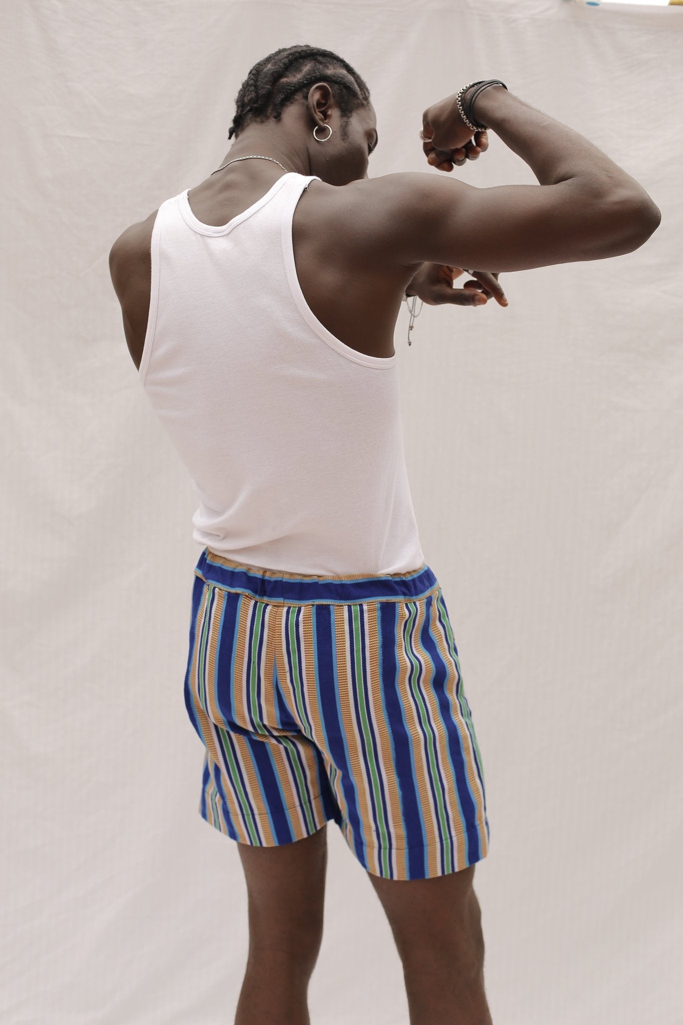 Sky Daddy Men's Shorts#african_fabric_ghana#