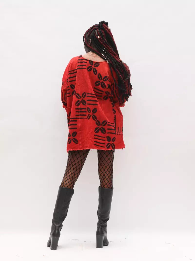 Spices Bogolan Cloak (Pre - Order)#african_fabric_ghana#