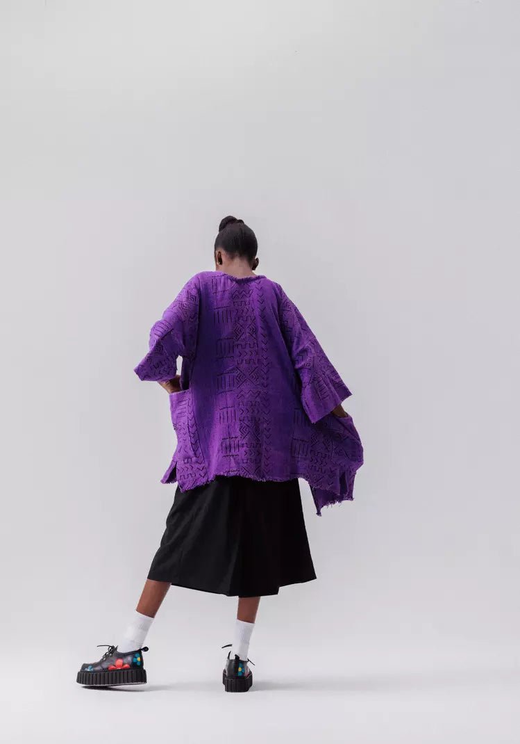 Spidey Bogolan Cloak (Pre - Order)#african_fabric_ghana#