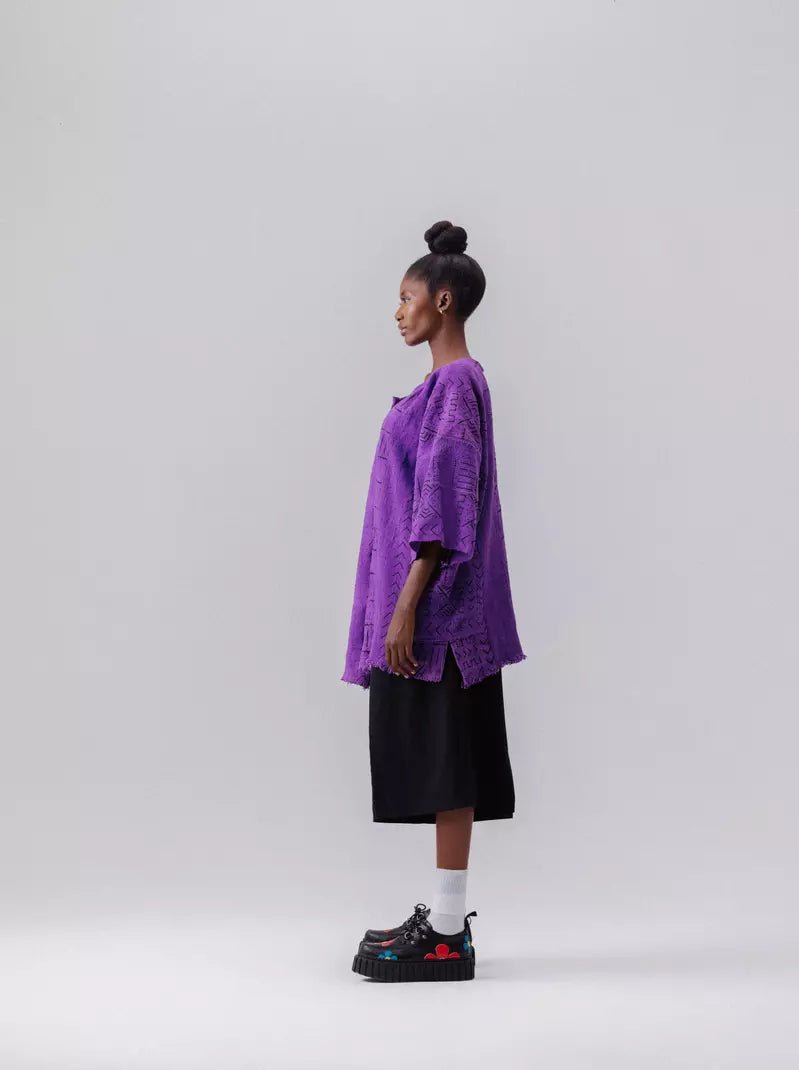 Spidey Bogolan Cloak (Pre - Order)#african_fabric_ghana#