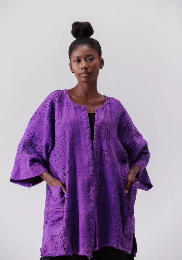 Spidey Bogolan Cloak (Pre - Order)#african_fabric_ghana#