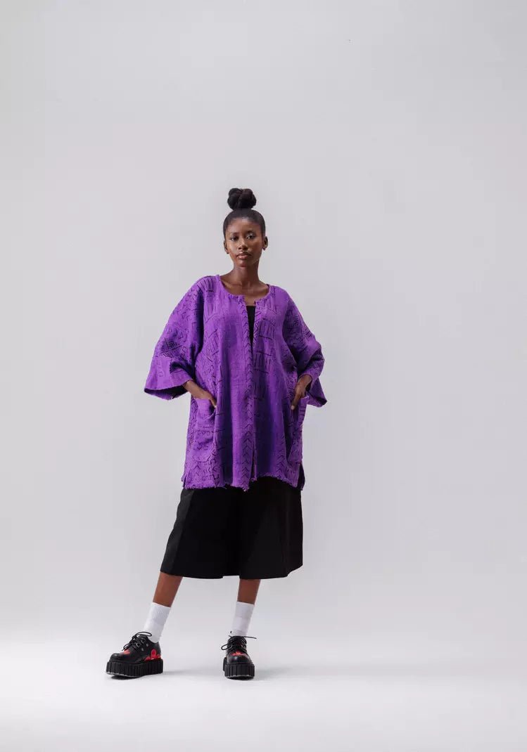 Spidey Bogolan Cloak (Pre - Order)#african_fabric_ghana#