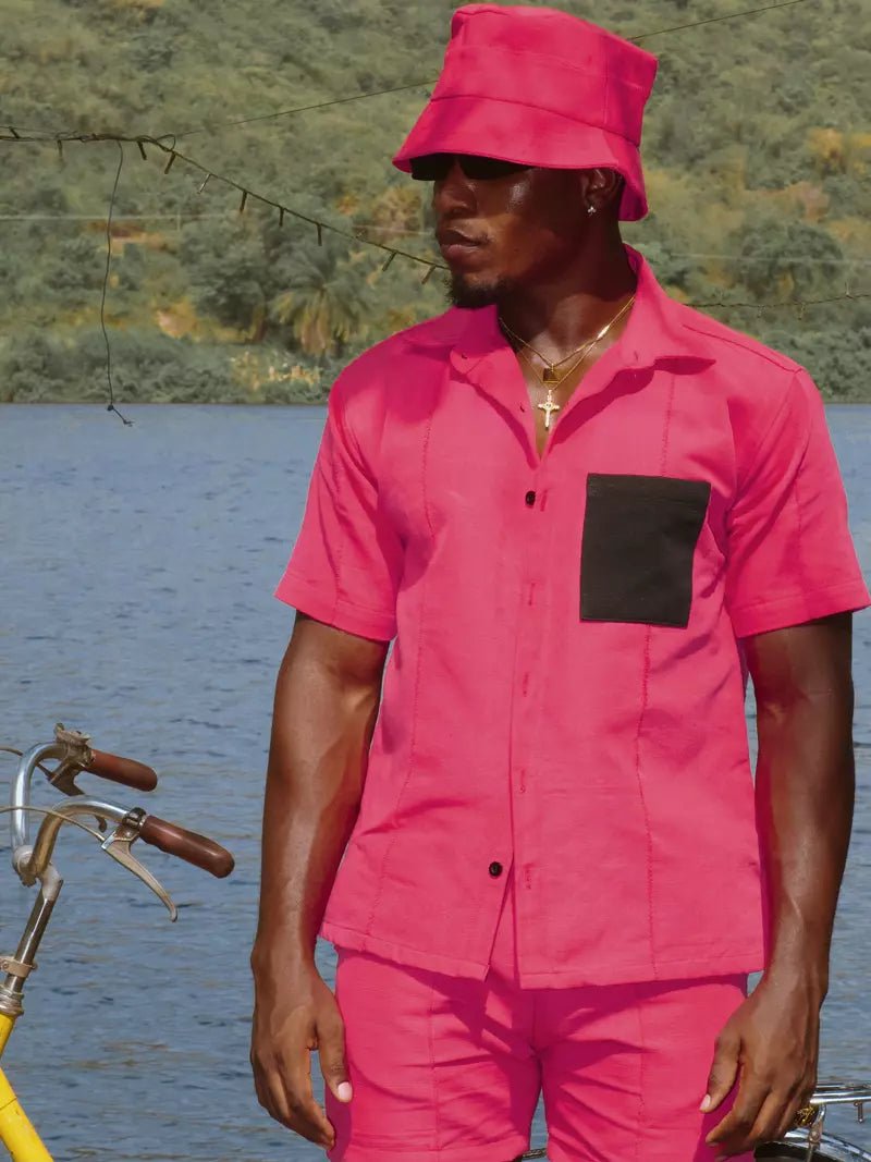 Starburst Fugu Shirt#african_fabric_ghana#