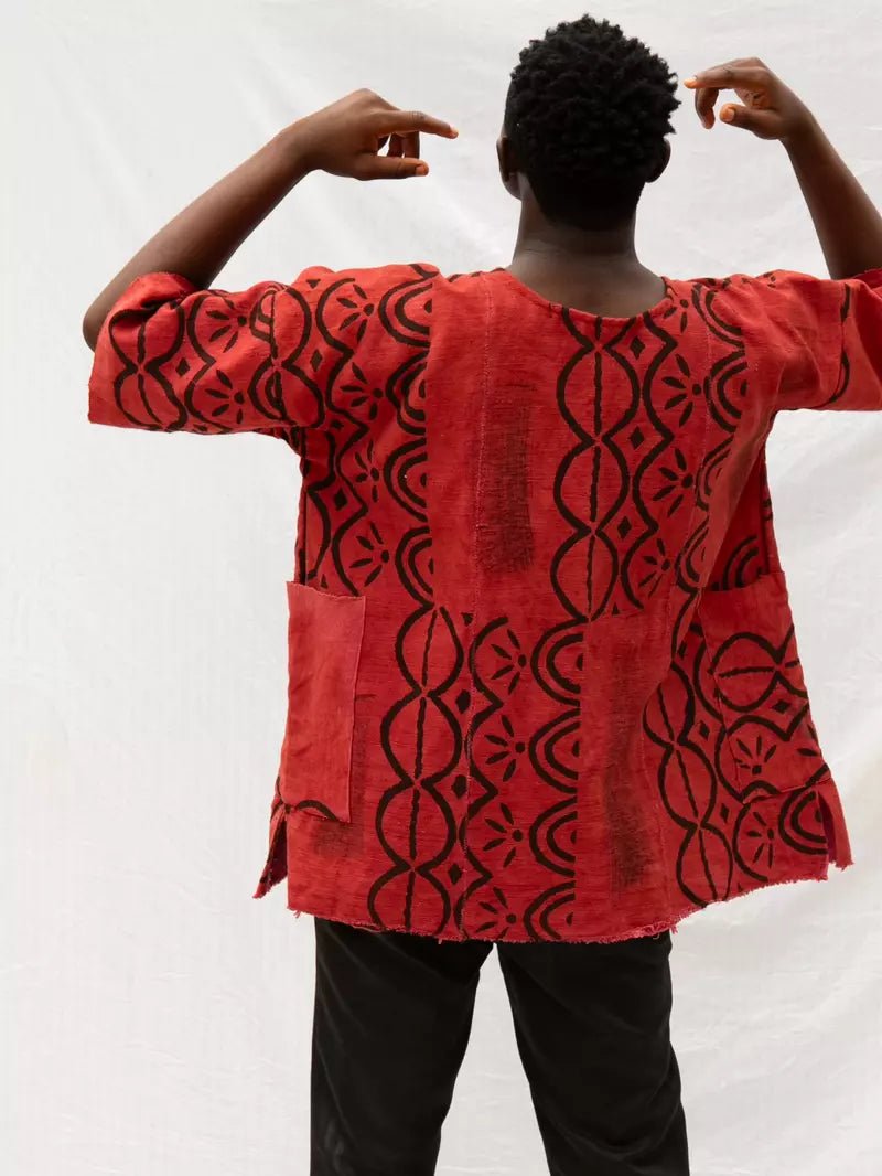 Starlight Bogolan Cloak (Pre - Order)#african_fabric_ghana#