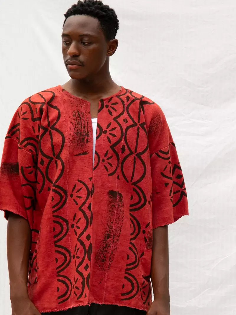 Starlight Bogolan Cloak (Pre - Order)#african_fabric_ghana#