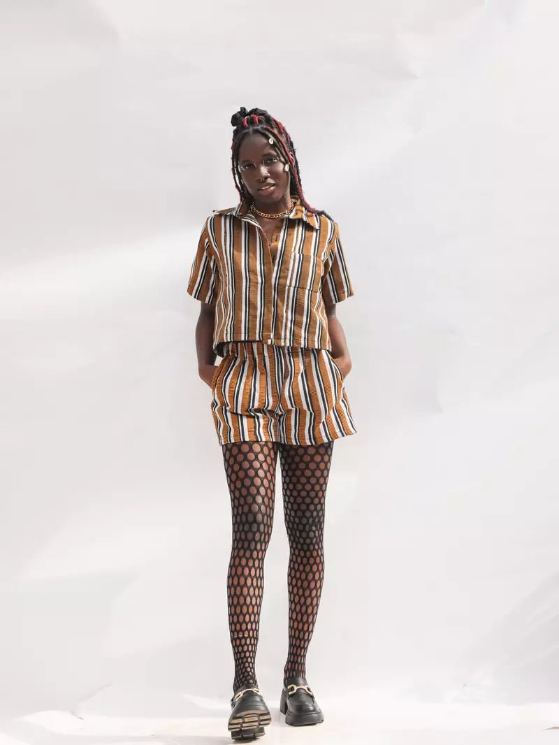 Sunset Fugu Set#african_fabric_ghana#