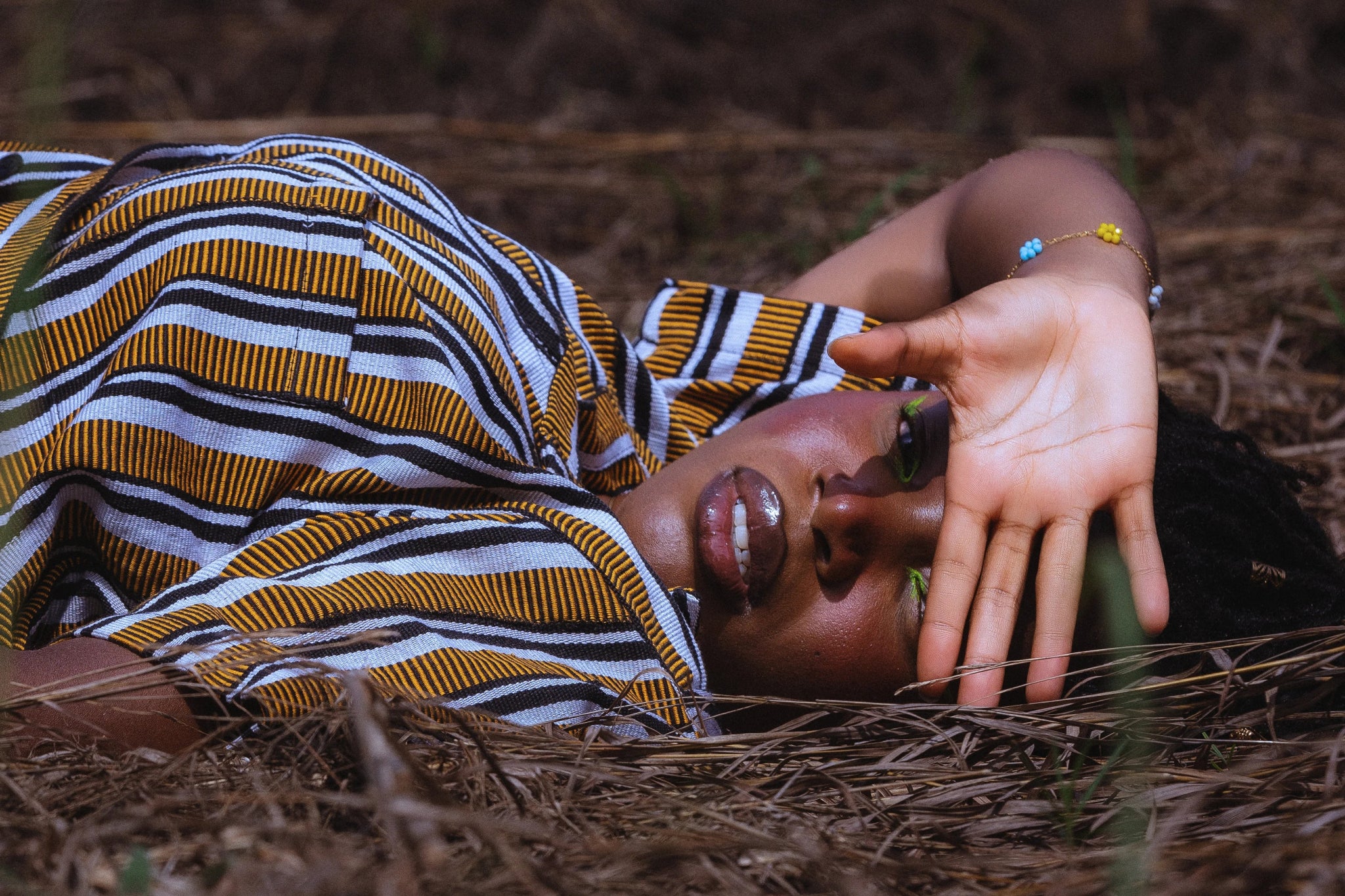 Sunset Fugu Shirt#african_fabric_ghana#