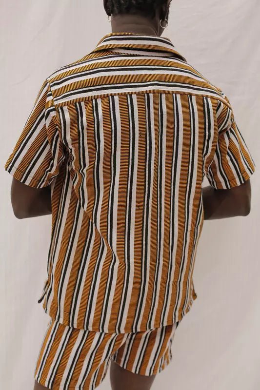 Sunset Fugu Shirt#african_fabric_ghana#