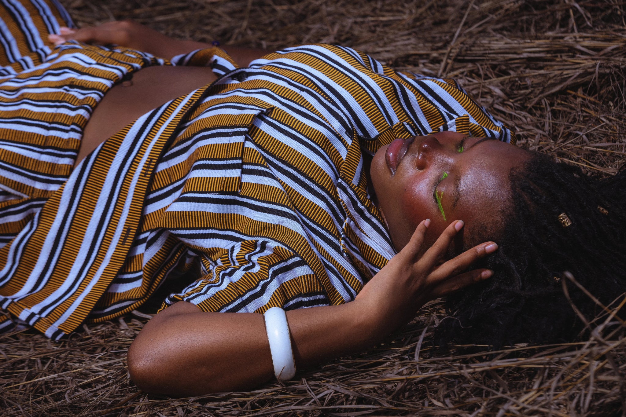 Sunset Fugu Shirt#african_fabric_ghana#