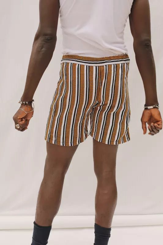 Sunset Men’s Shorts#african_fabric_ghana#