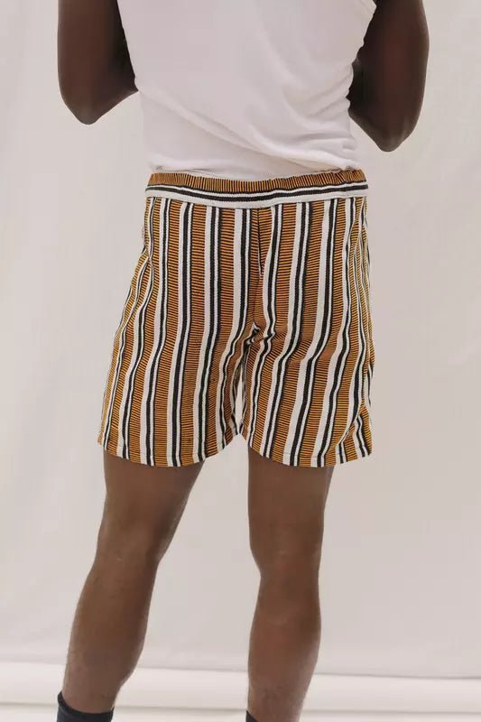 Sunset Men’s Shorts#african_fabric_ghana#