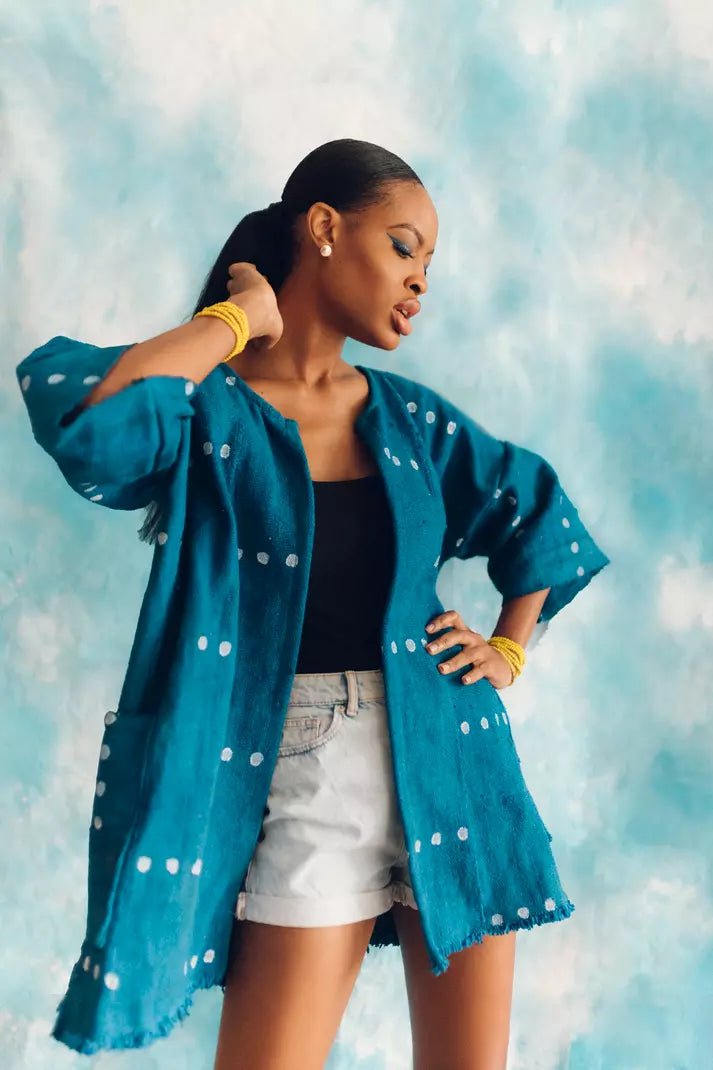 Super Bass Bogolan Cloak (Pre - Order)#african_fabric_ghana#