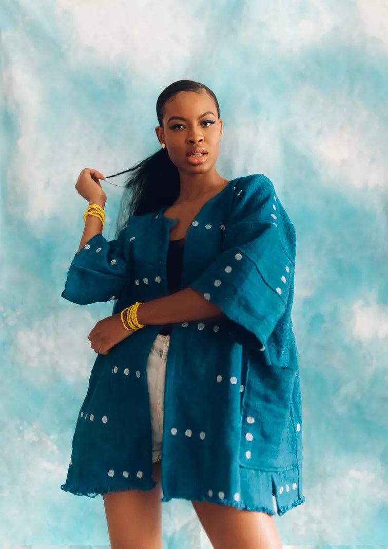 Super Bass Bogolan Cloak (Pre - Order)#african_fabric_ghana#