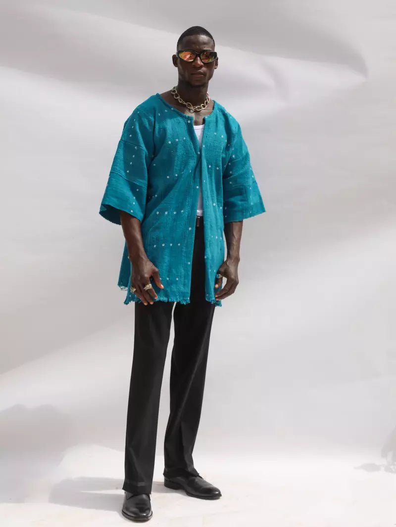 Super Bass Bogolan Cloak (Pre - Order)#african_fabric_ghana#