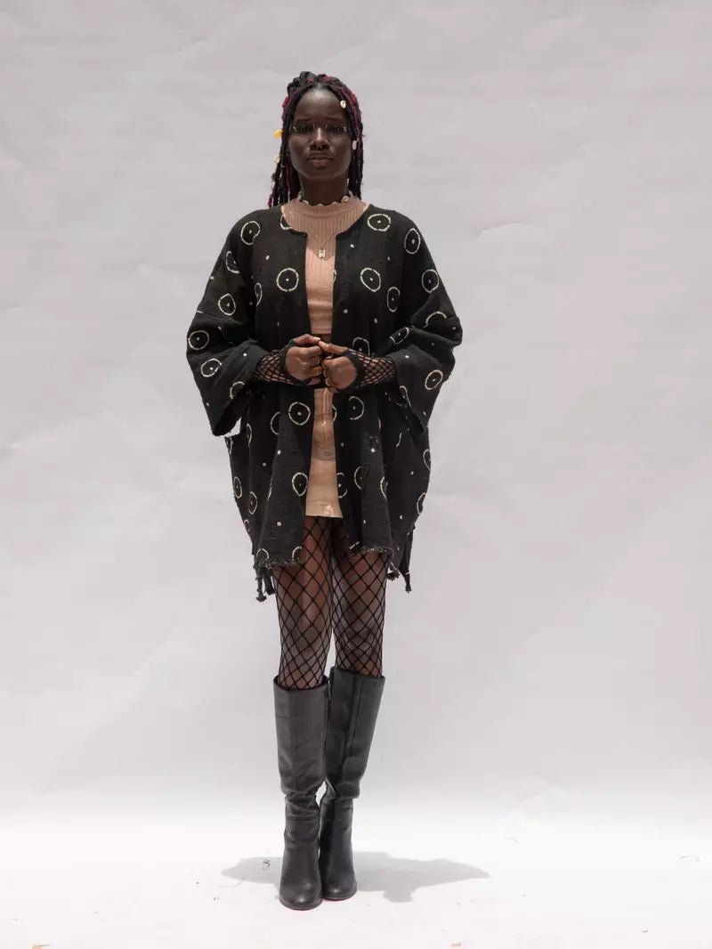 Supreme Bogolan Cloak#african_fabric_ghana#
