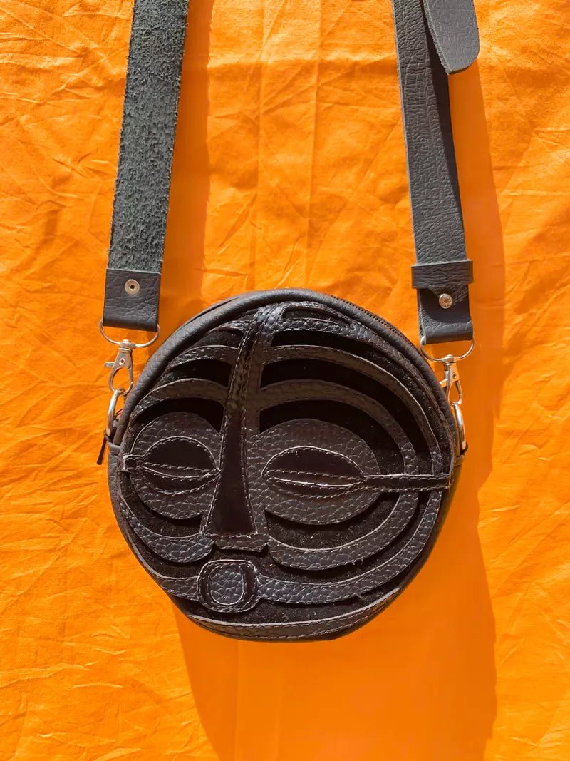 Teke Bag - All Black#african_fabric_ghana#