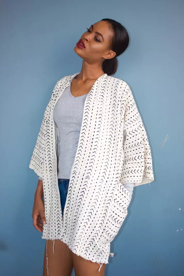 Tekor Bogolan Cloak (Pre - Order)#african_fabric_ghana#