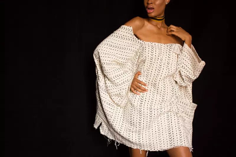 Tekor Bogolan Cloak (Pre - Order)#african_fabric_ghana#