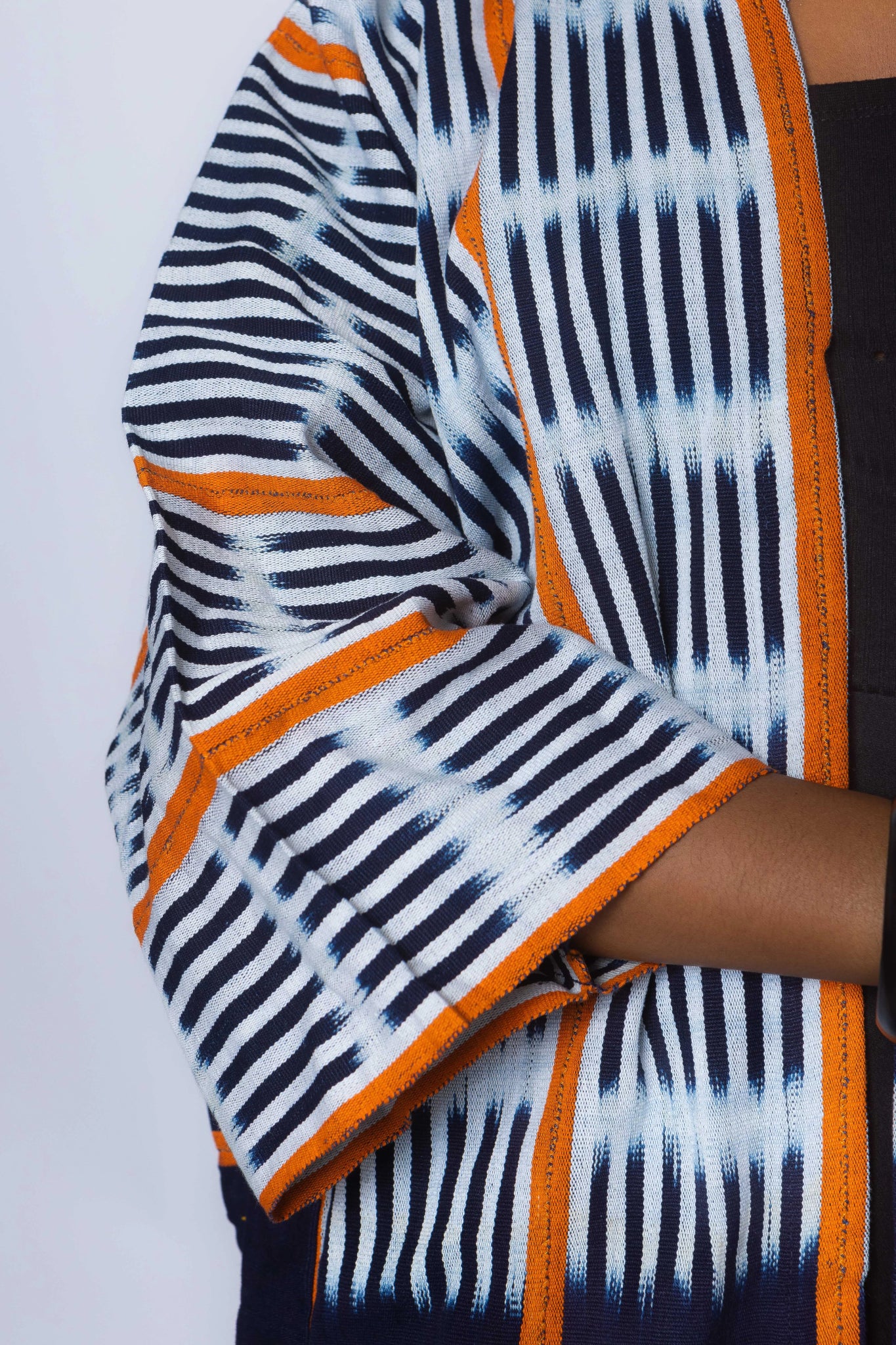 Tequila Sunrise Baulé Cloak#african_fabric_ghana#