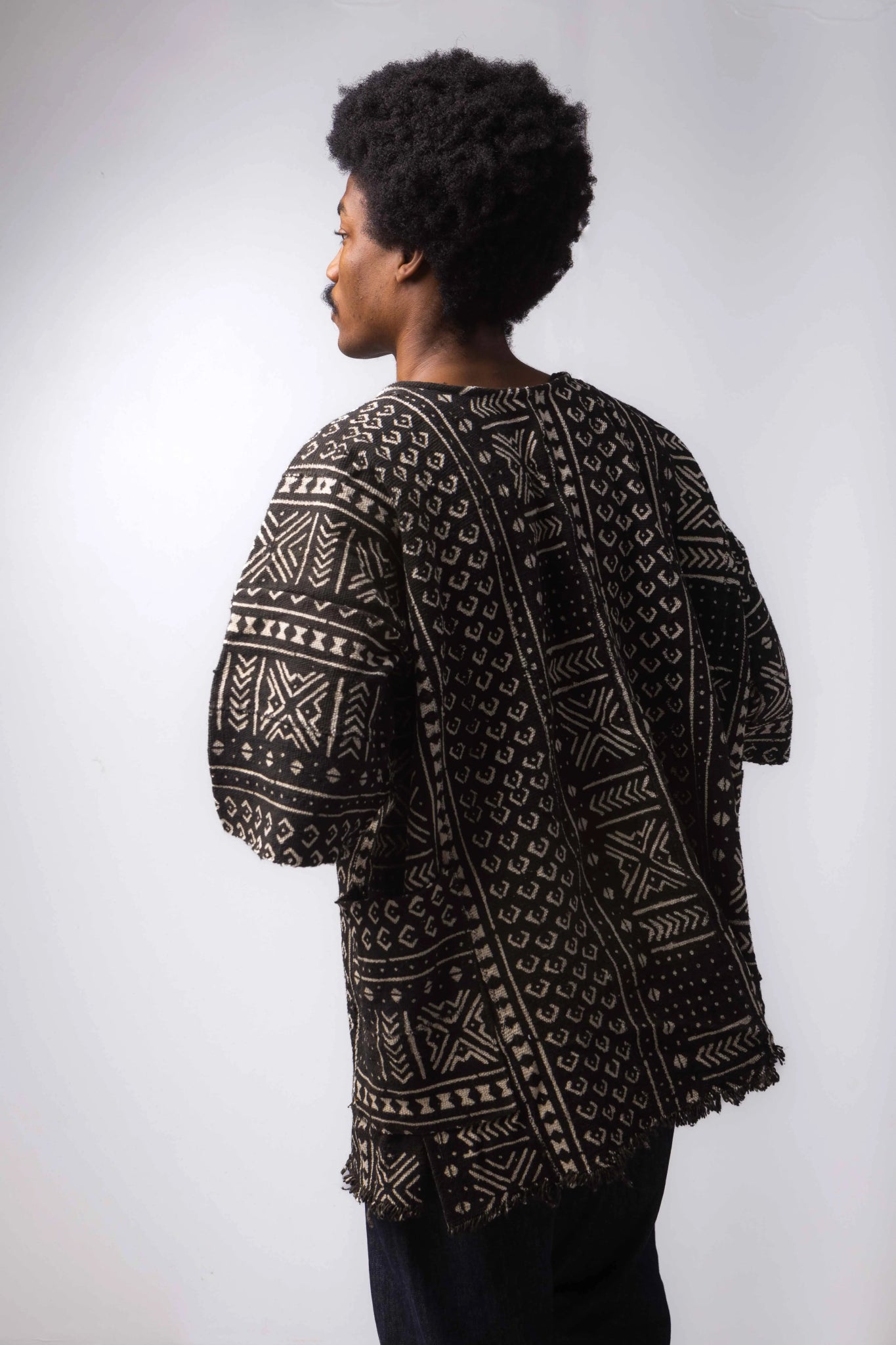 The Map Bogolan Cloak (Pre - Order)#african_fabric_ghana#