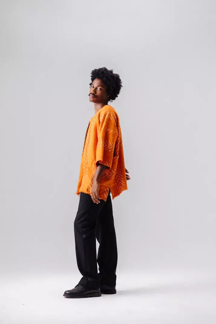 The Moment Bogolan Cloak (Pre - Order)#african_fabric_ghana#