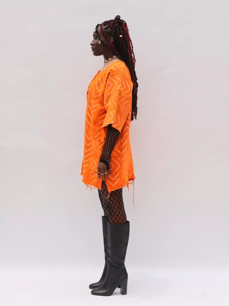 The Moment Bogolan Cloak (Pre - Order)#african_fabric_ghana#