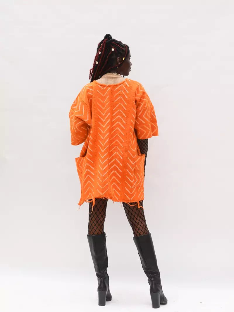 The Moment Bogolan Cloak (Pre - Order)#african_fabric_ghana#
