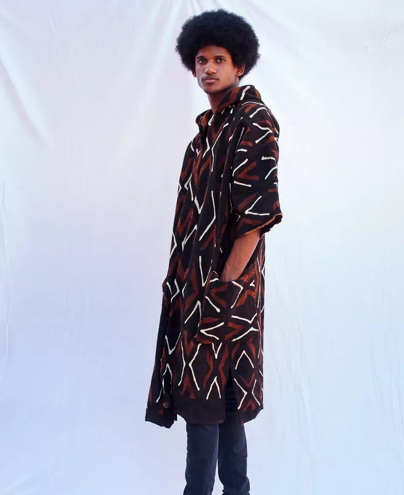Capa bogolana con capucha de Asantehene (pedido anticipado)