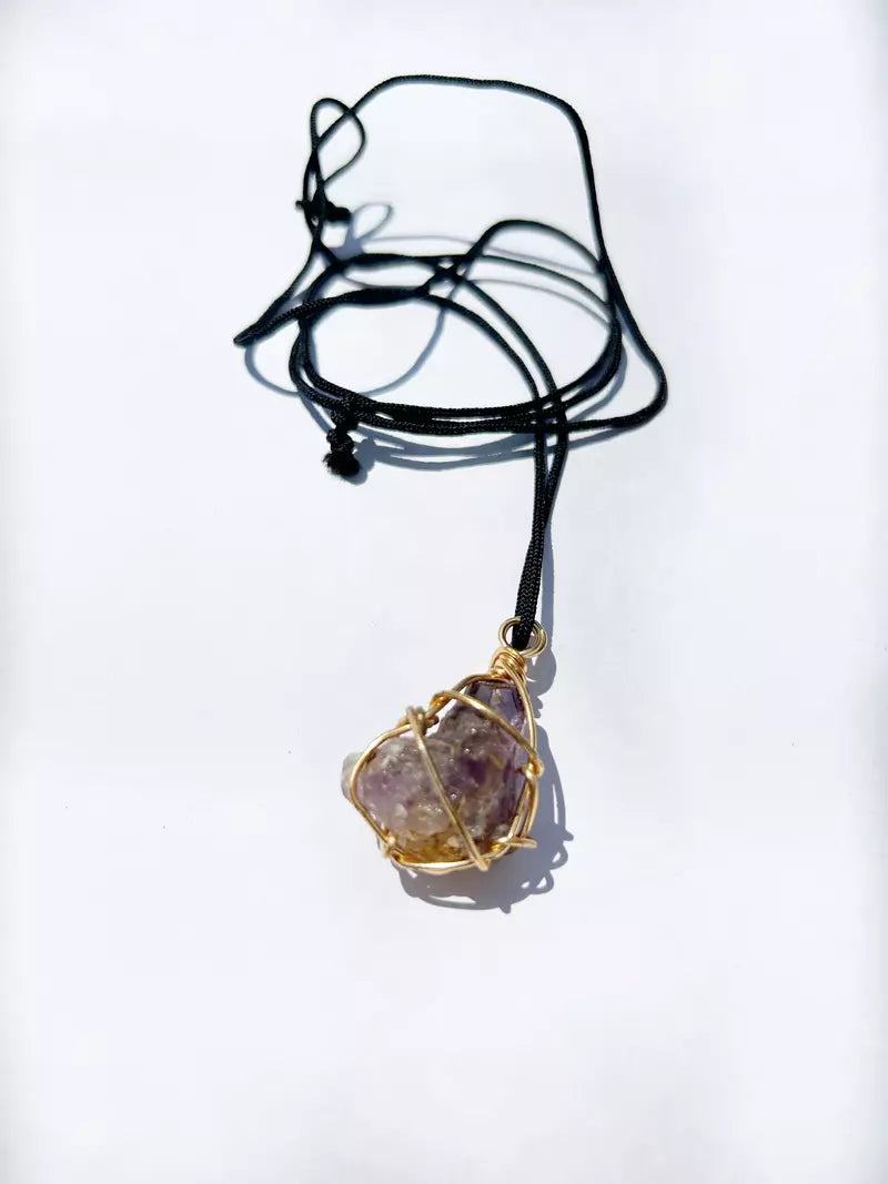 Amethyst Crystal Necklaces