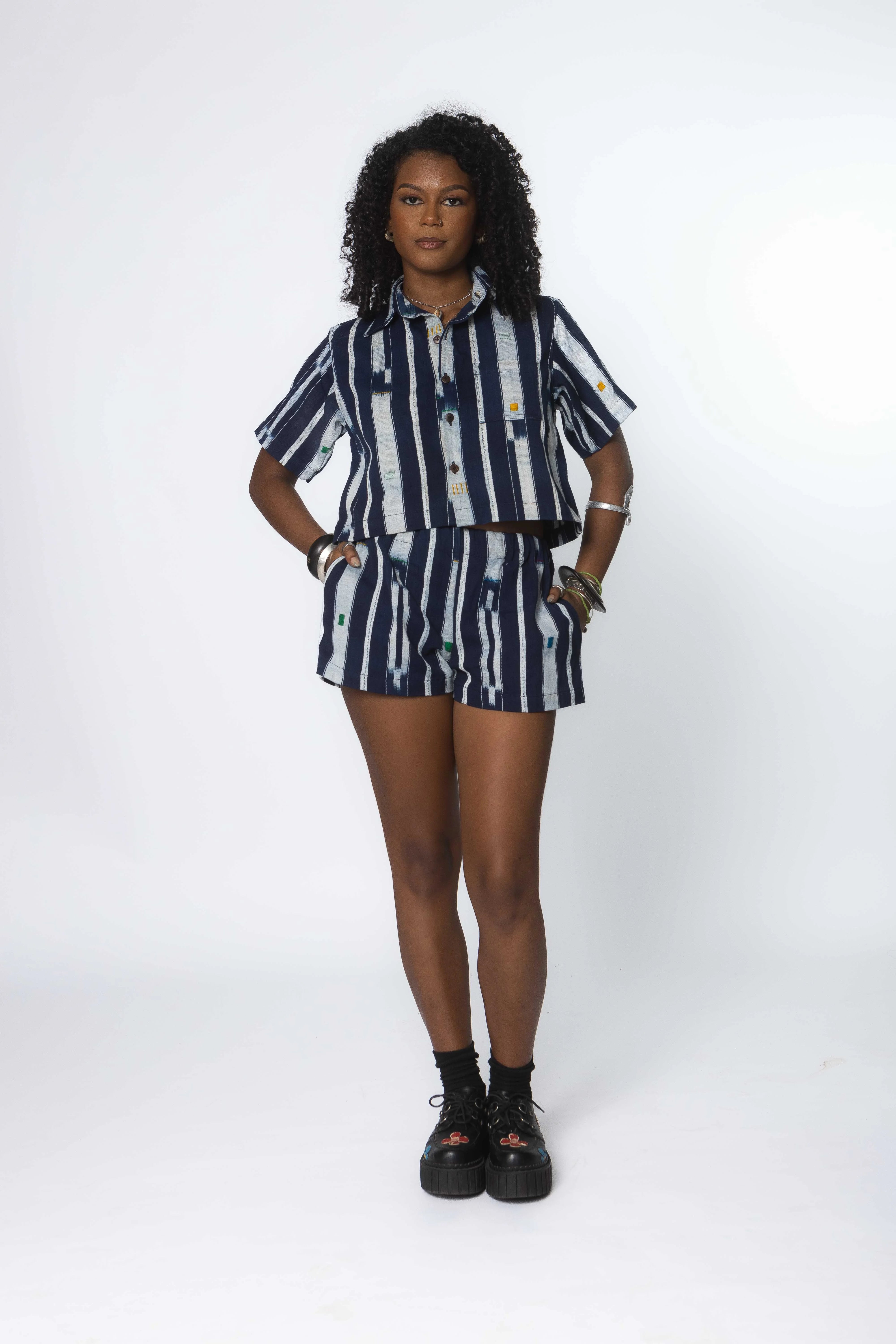 Short femme canari