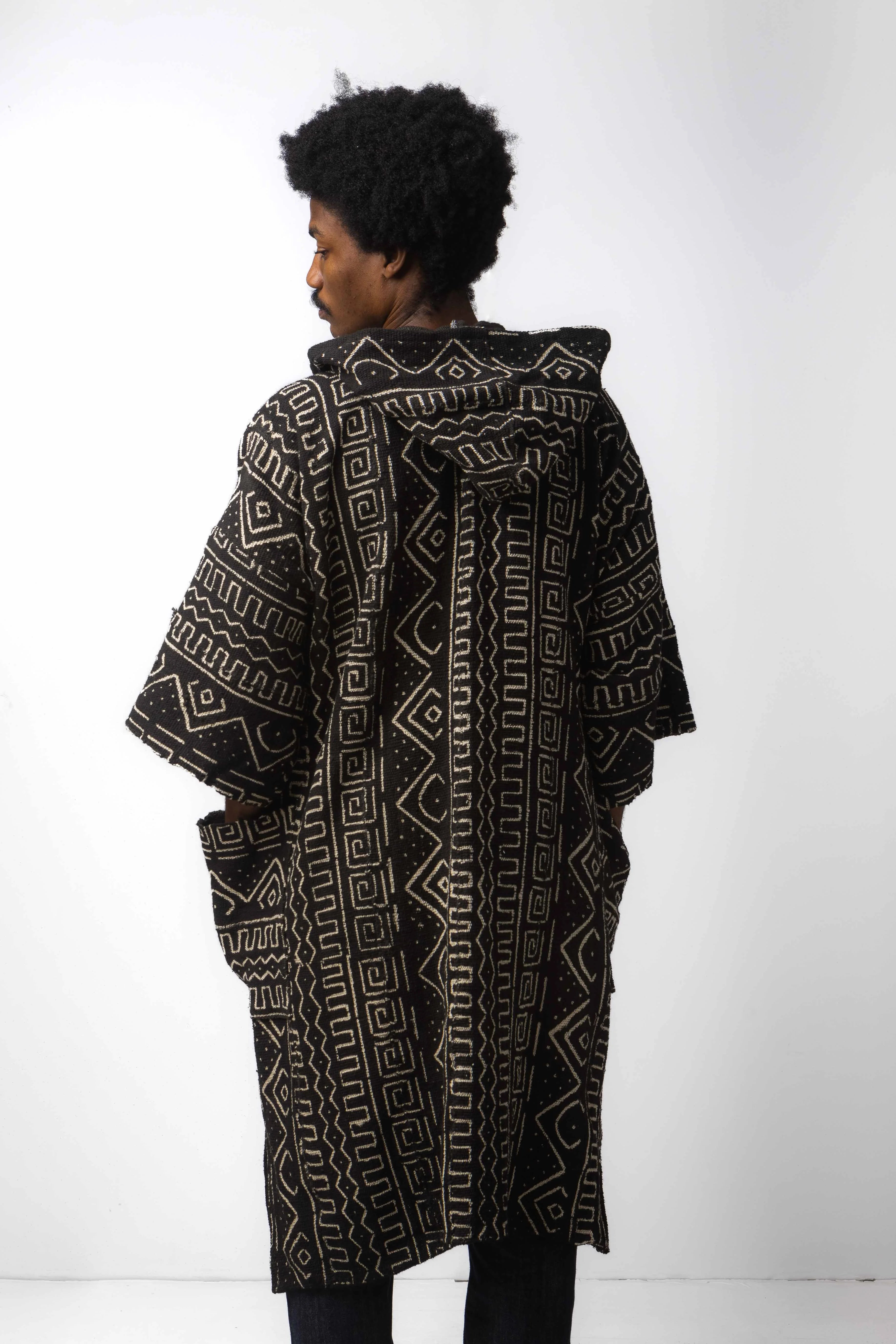 Everything Hooded Bogolan Cloak (Pre_Order)