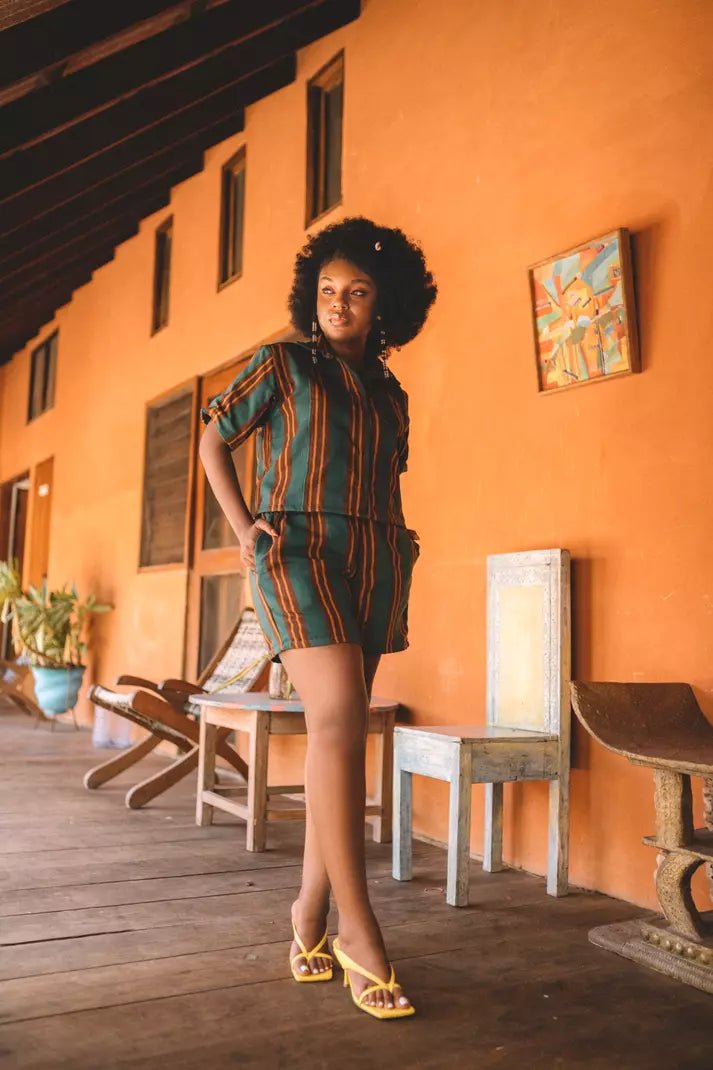 Universe Fugu Set#african_fabric_ghana#