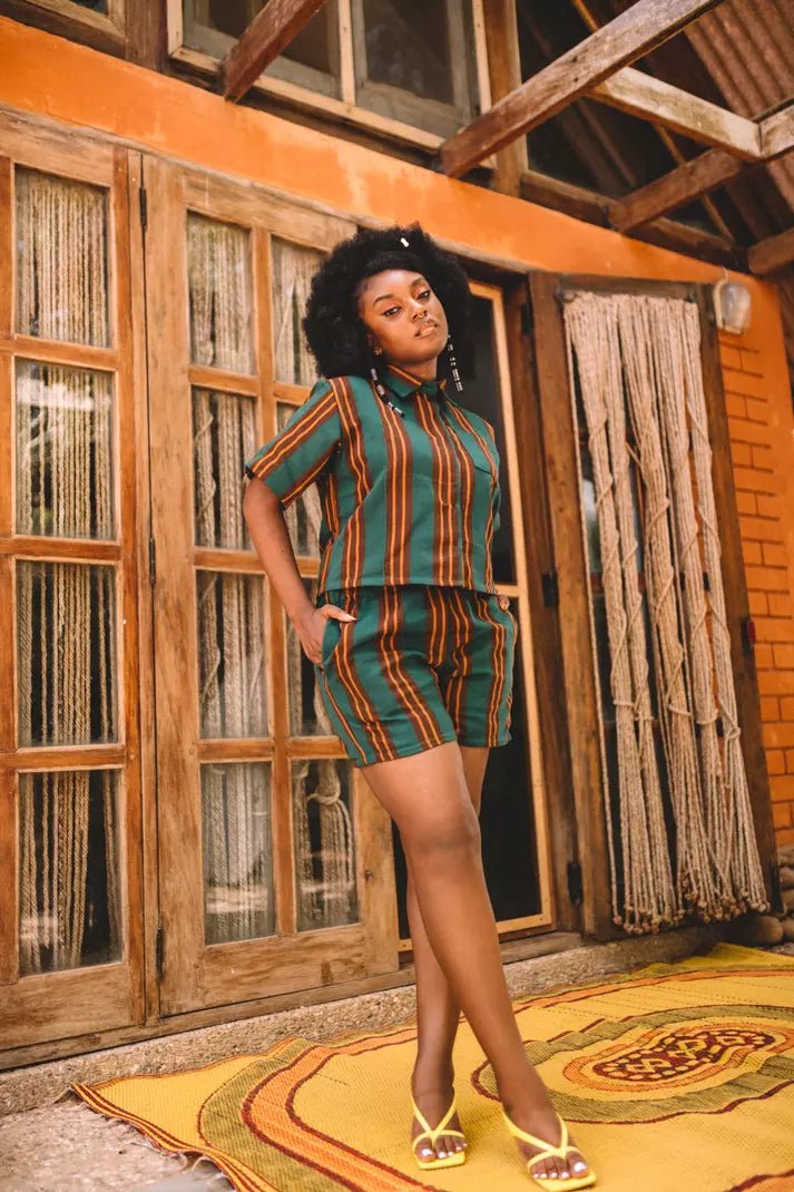 Universe Fugu Set#african_fabric_ghana#