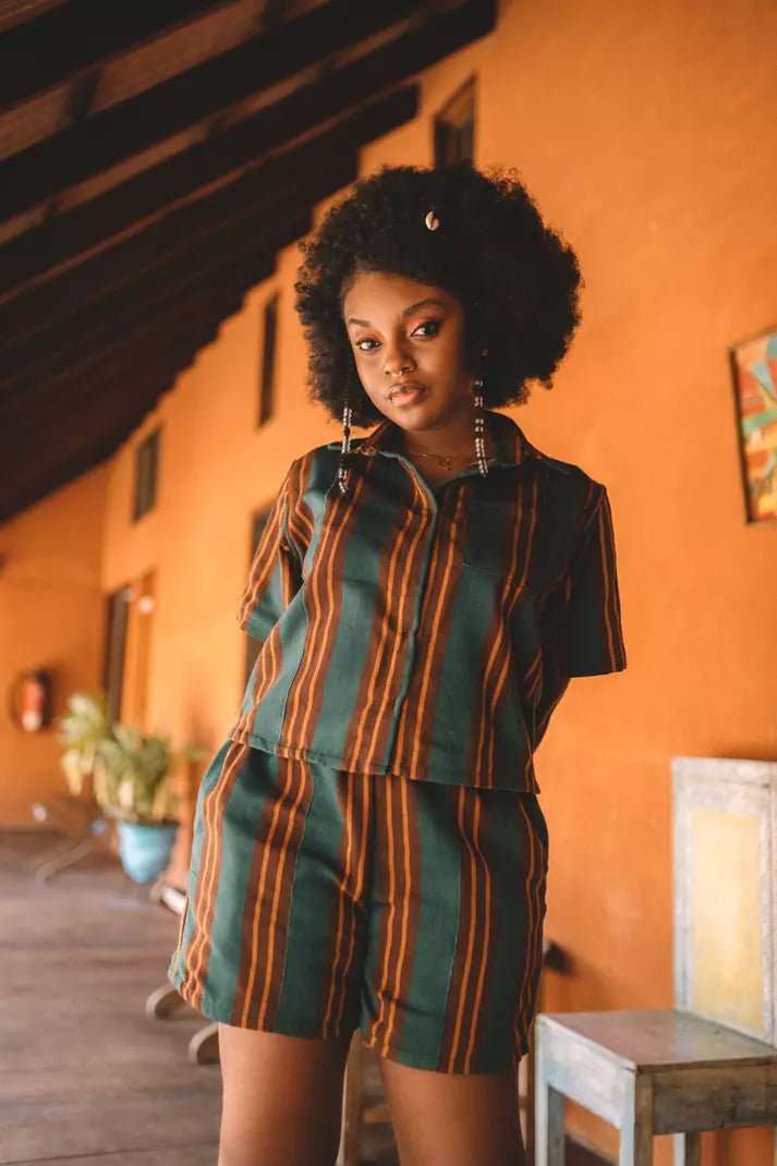 Universe Fugu Set#african_fabric_ghana#