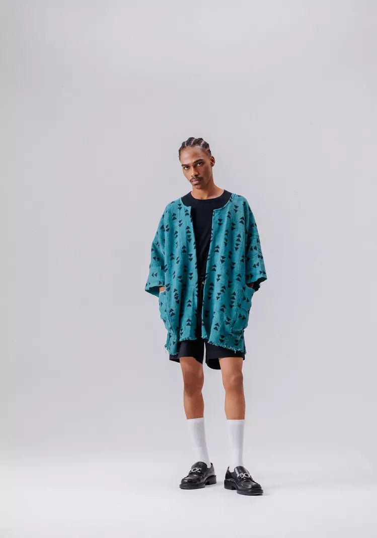 Virgo's Groove Bogolan Cloak (Pre - Order)#african_fabric_ghana#