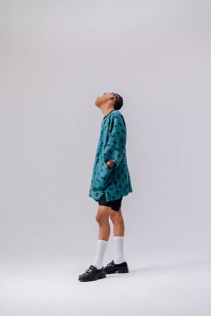 Virgo's Groove Bogolan Cloak (Pre - Order)#african_fabric_ghana#